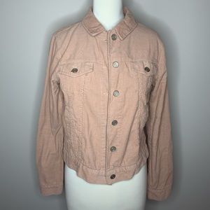 Light Pink Corduroy Jacket